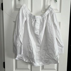 Zara Off the Shoulder Blouse